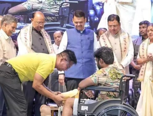 Fadnavis: Special Vehicles, Gig Jobs For Disabled Soon | Nagpur News