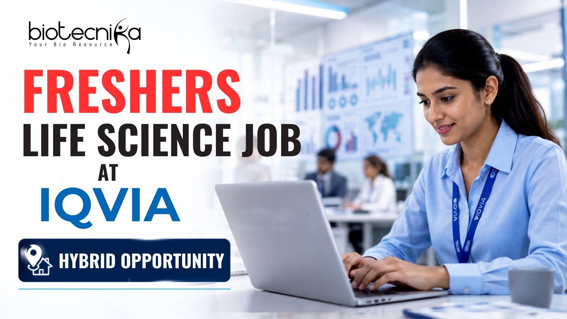 Freshers Life Science Job at IQVIA