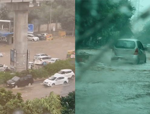 Gurgaon Orders Work-From-Home Till Friday As Rain Chokes Delhi-Jaipur Expressway, Key Roads | Gurgaon News