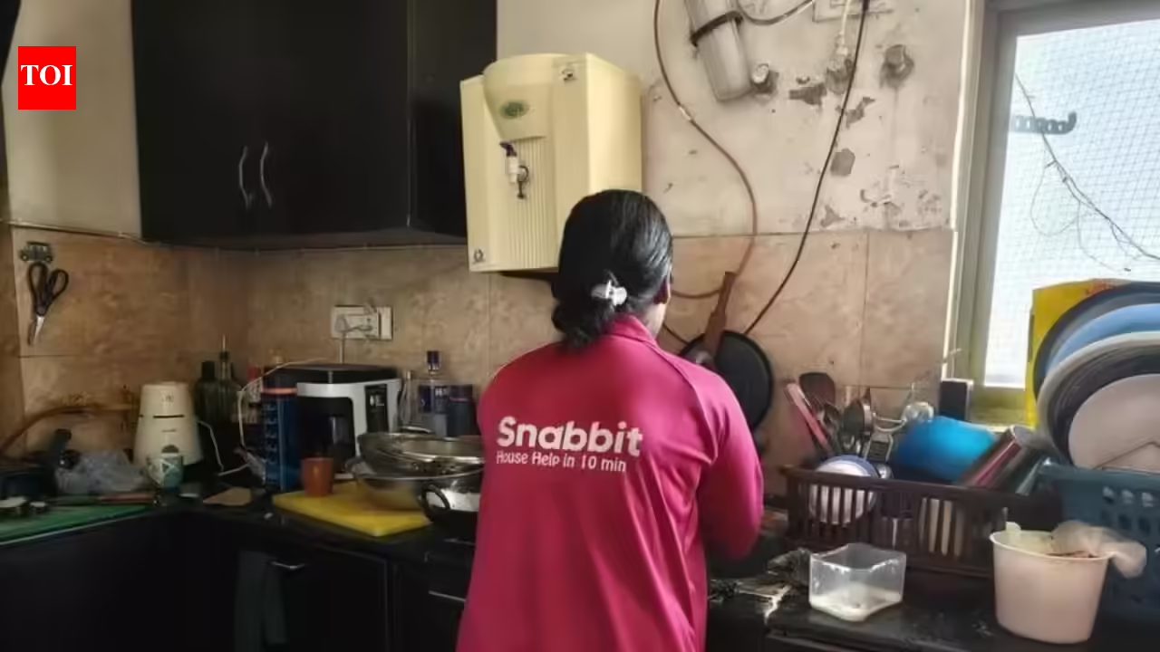 How newest 10-min gig is changing domestic work in NCR | Gurgaon News