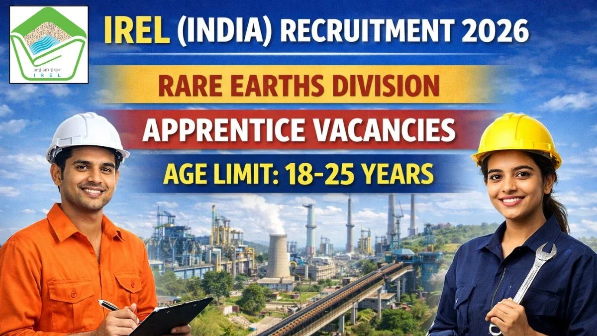 IREL Apprentices Recruitment 2026 - Apply Online for 30 Posts