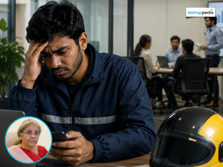 “It’s not the govt’s job to tell the pvt sector to provide job security to gig workers,” says Nirmala Sitharaman