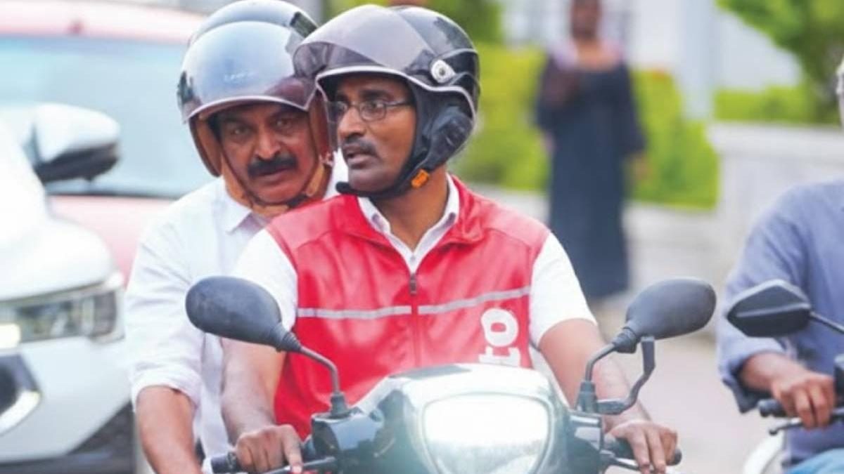 KC Venugopal rides with delivery boy to understand Gig workers’ issues; assures support