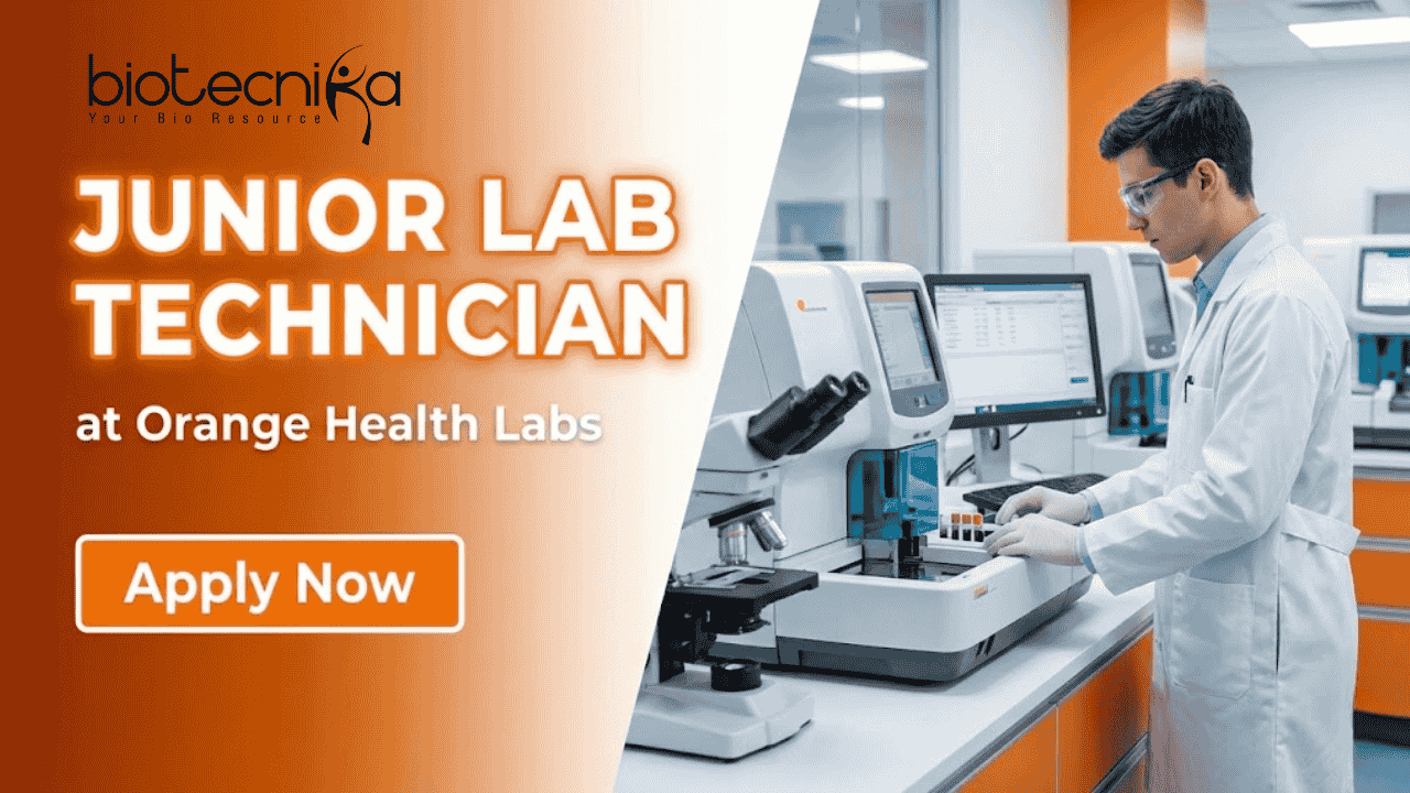 Lab Technician Job at Orange Health Labs