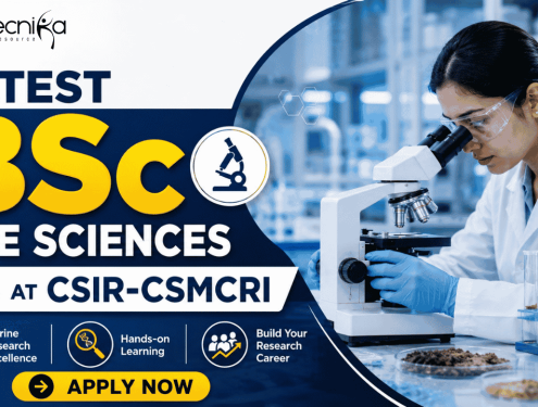 Latest BSc Life Sciences Job at CSIR-CSMCRI