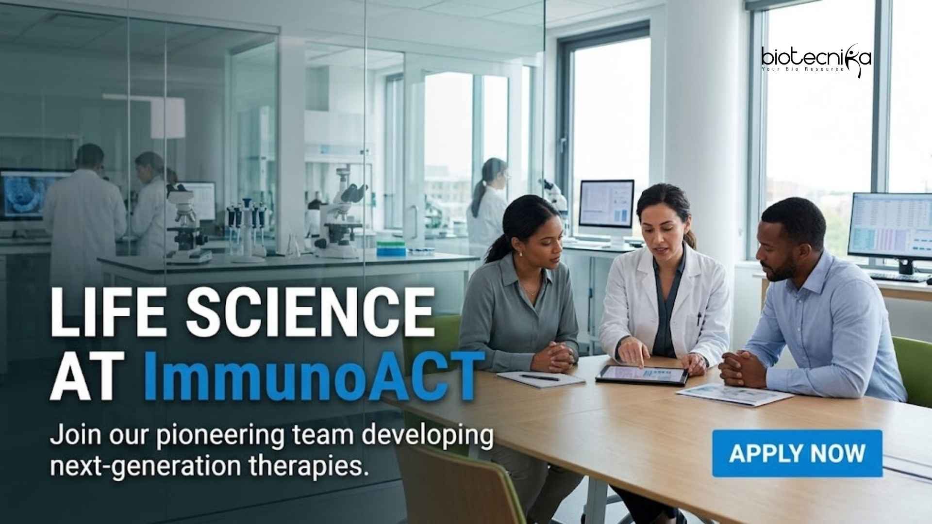 Life Science Jobs at ImmunoACT