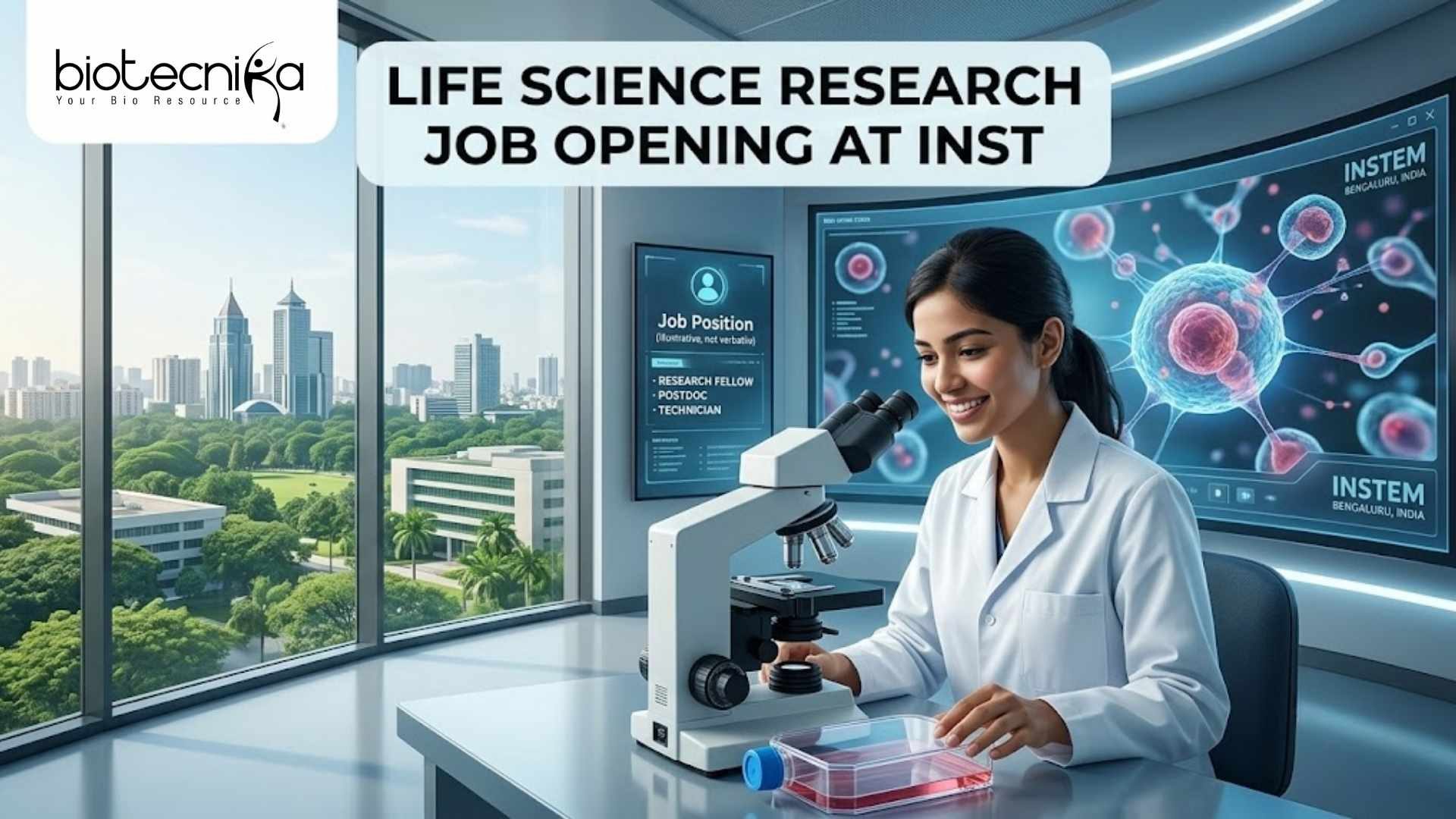 Life Science Research Job Opening at INST