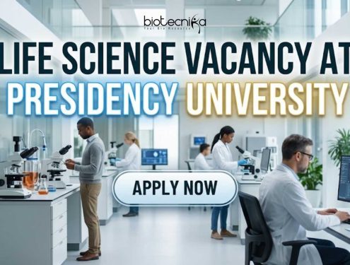 Life Science Vacancy at Presidency University