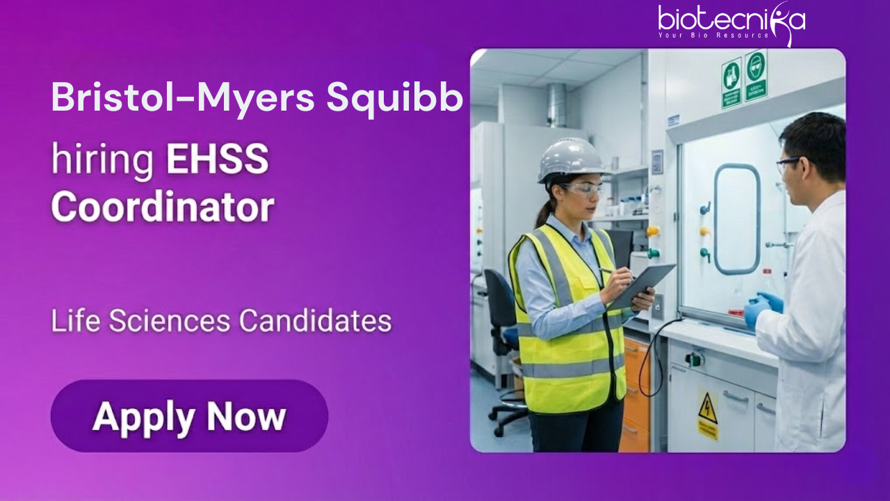Life Sciences Job at Bristol Myers Squibb