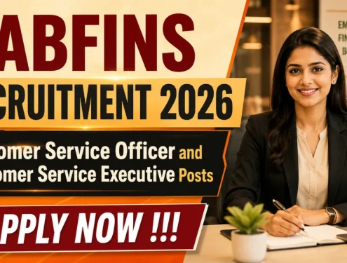 NABFINS Recruitment 2026 - Apply Online for Customer Service Officer and Customer Service Executive Posts