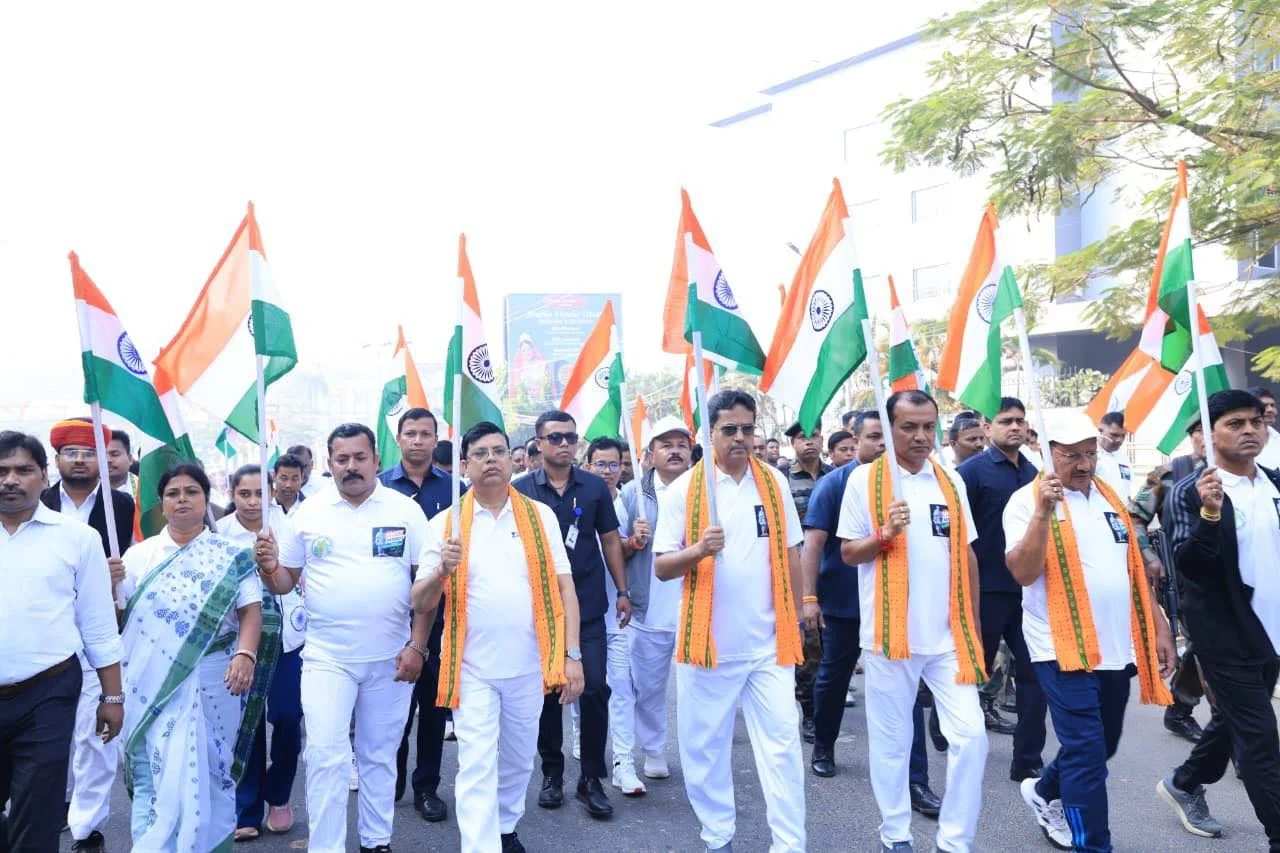 Over 20,000 Jobs Created in Tripura, Says CM Dr Manik Saha at Sardar@150 March