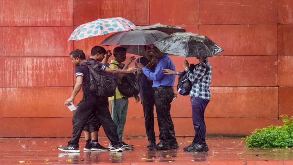 Police issues 'work-from-home' as rain inundates Gurugram