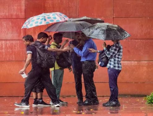 Police issues 'work-from-home' as rain inundates Gurugram