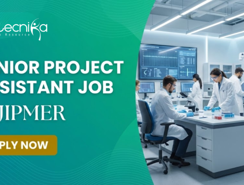 Project Assistant Job at JIPMER | Life Sciences