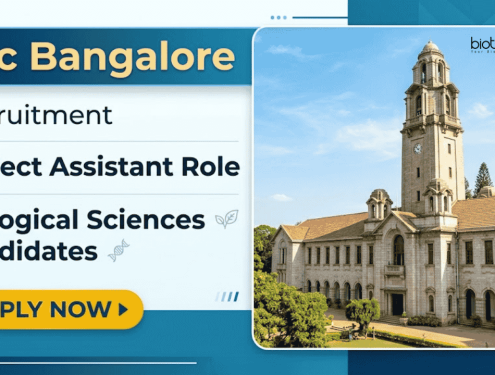 Project Assistant Recruitment | IISc Bangalore