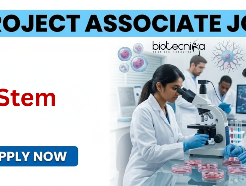 Project Associate Job at InStem | Life Sciences