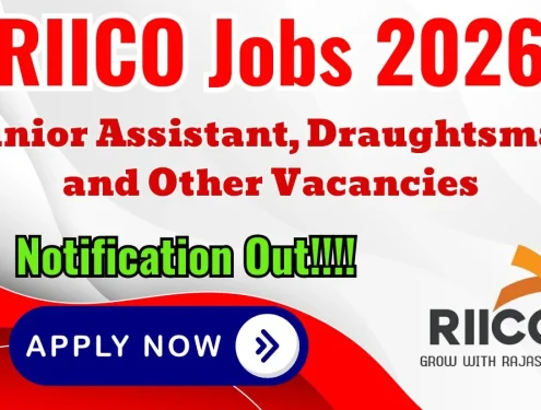 RIICO Recruitment 2026 - Apply Online for 98 Junior Assistant, Draughtsman and Other Posts