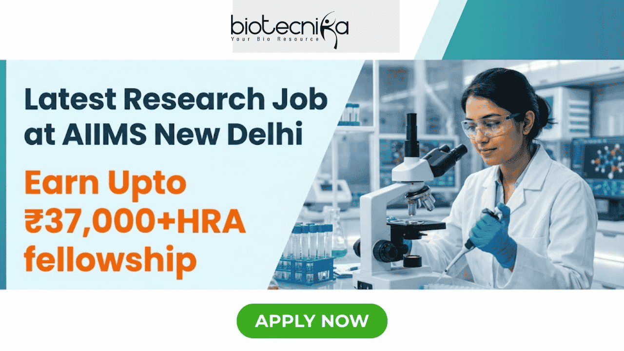Research Job at AIIMS New Delhi