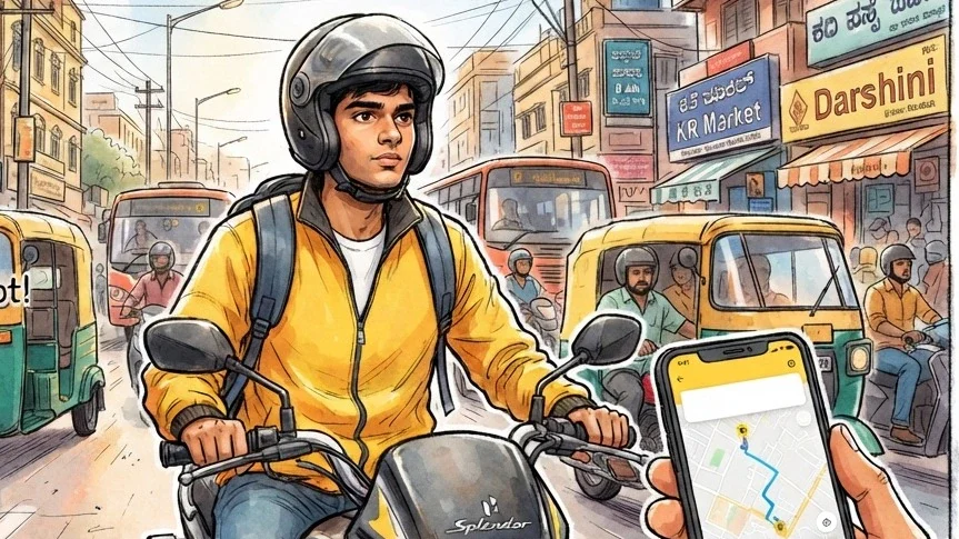 Rs 1,200 a day on Rapido: BBA student shares 3-month gig work experience