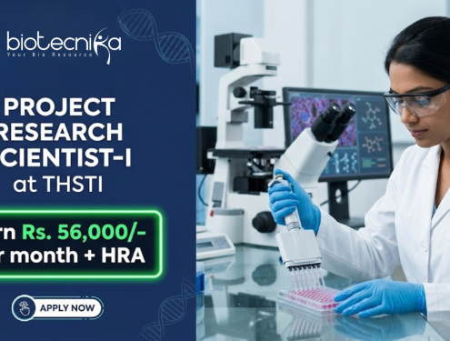 Scientist Job at BRIC-THSTI | Life Sciences | Earn Rs. 56,000/