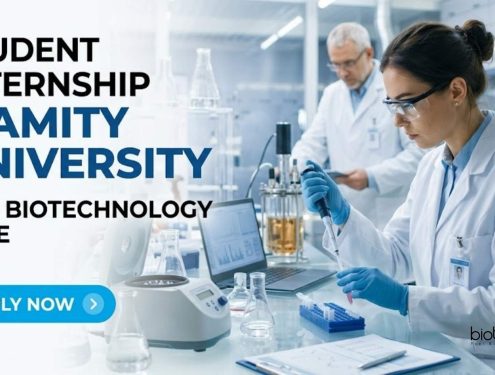 Student Internship at Amity University | Biotech Role