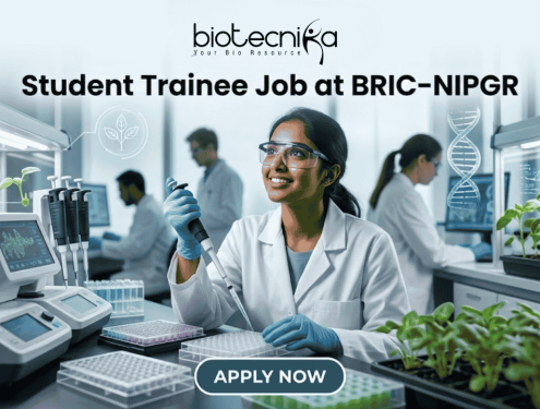 Student Trainee Job at BRIC-NIPGR
