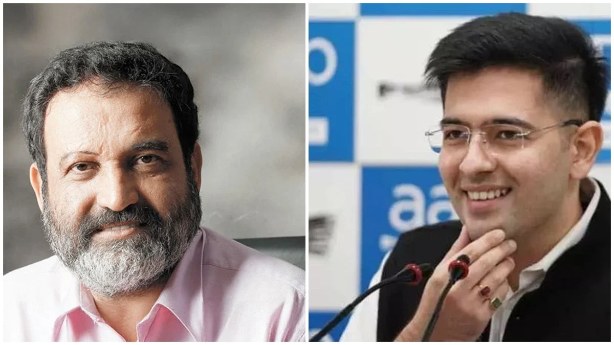 ‘Anarchists’ vs ‘dignity’: Mohandas Pai, Raghav Chadha trade barbs over gig worker strikes